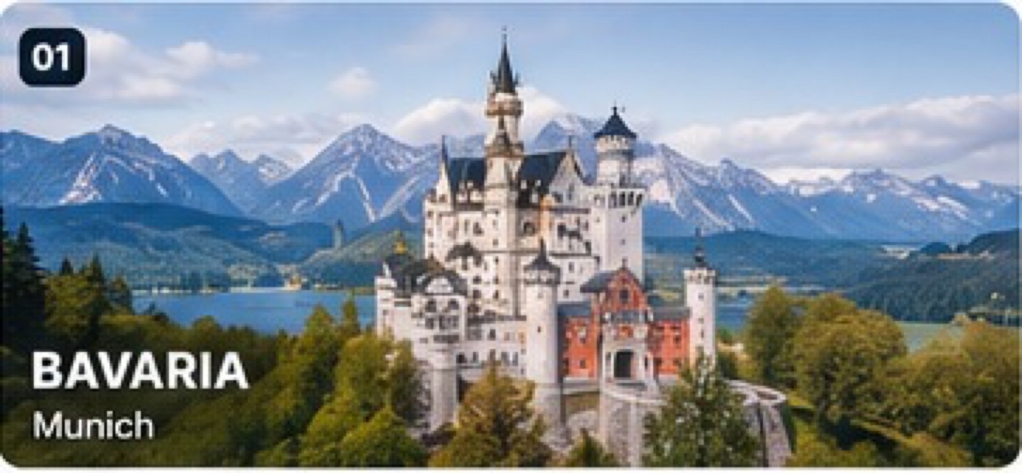Neuschwanstein Castle and the Bavarian Alps
