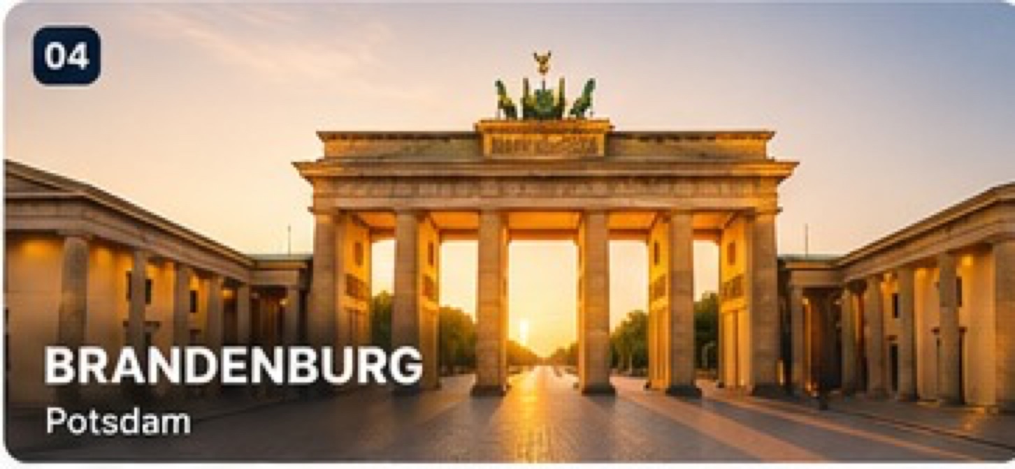 Brandenburg Gate at sunset