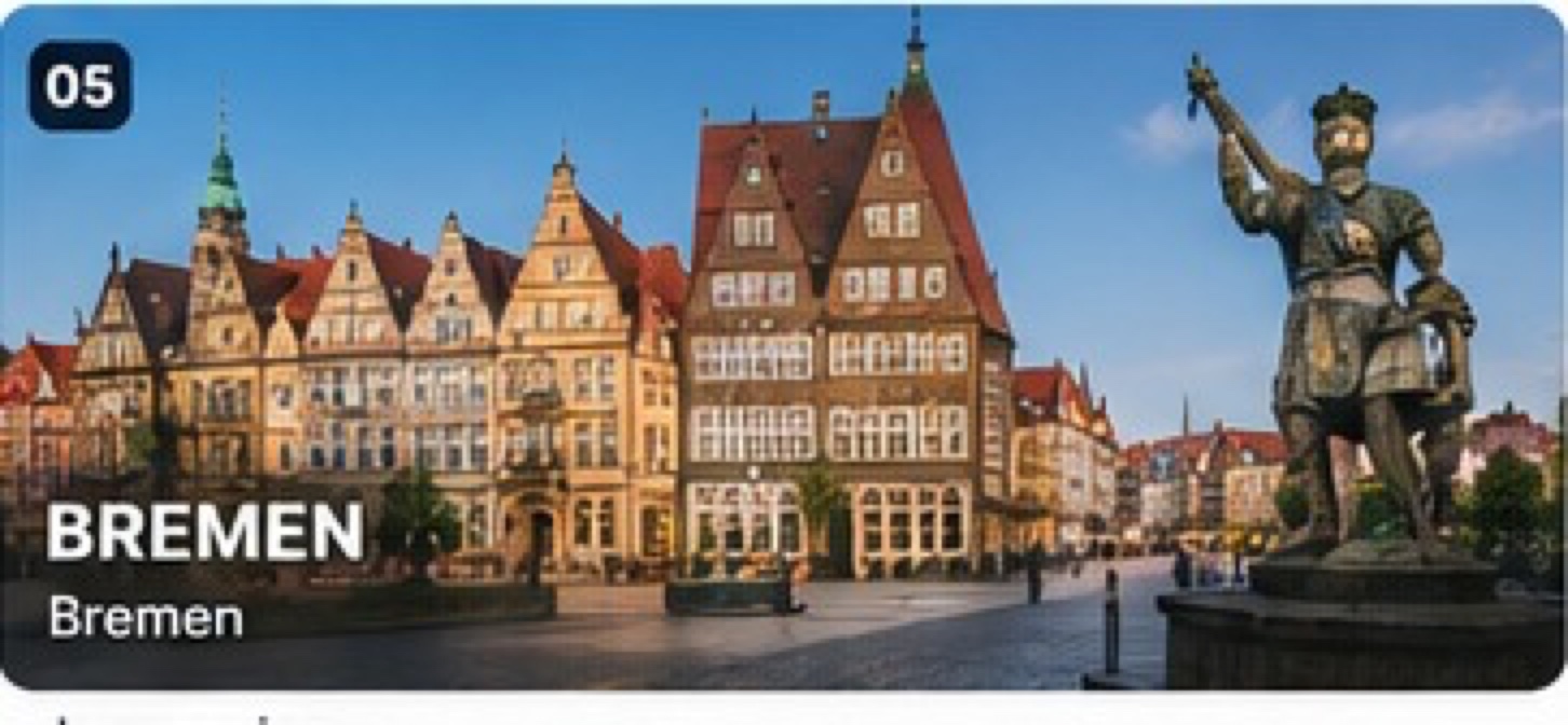 Historic market square in Bremen