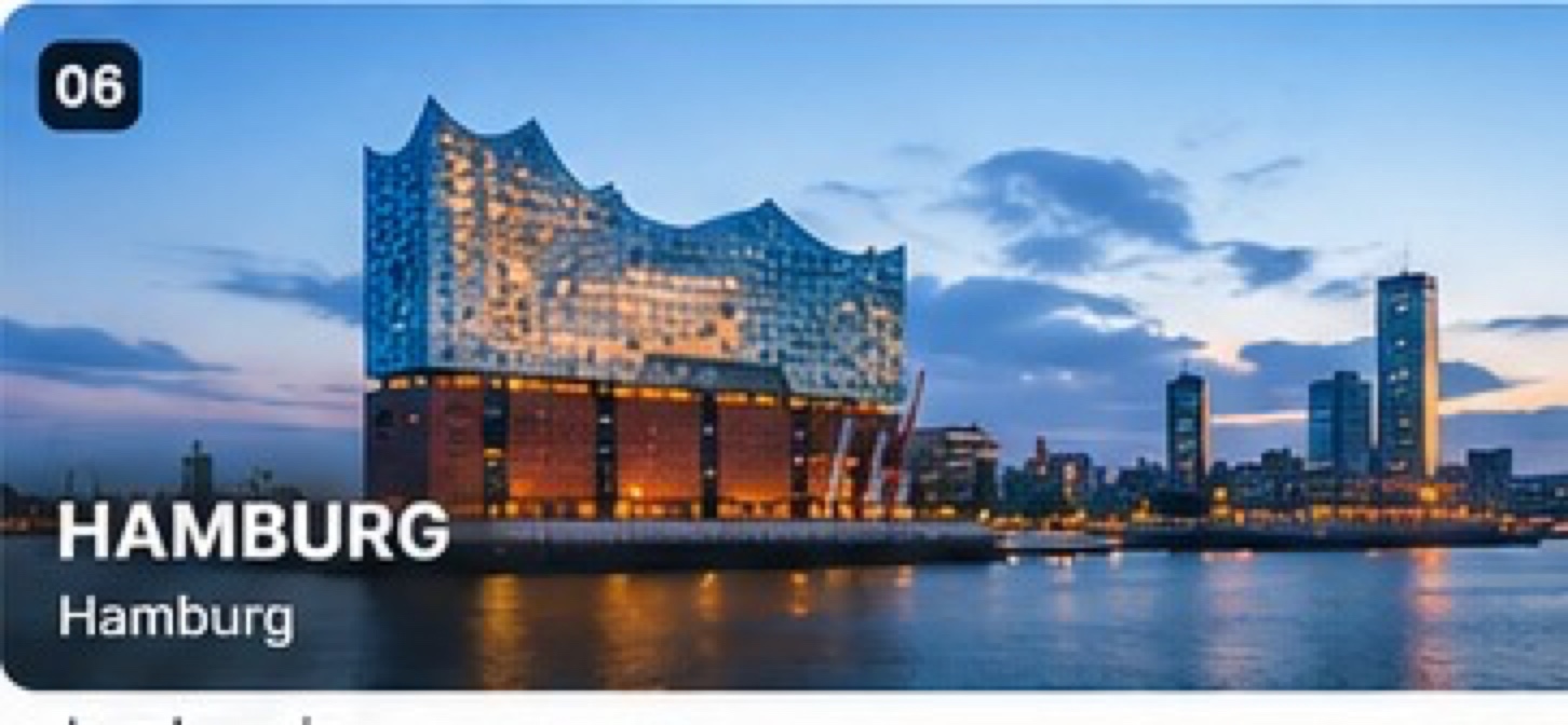 Hamburg harbor and Elbphilharmonie