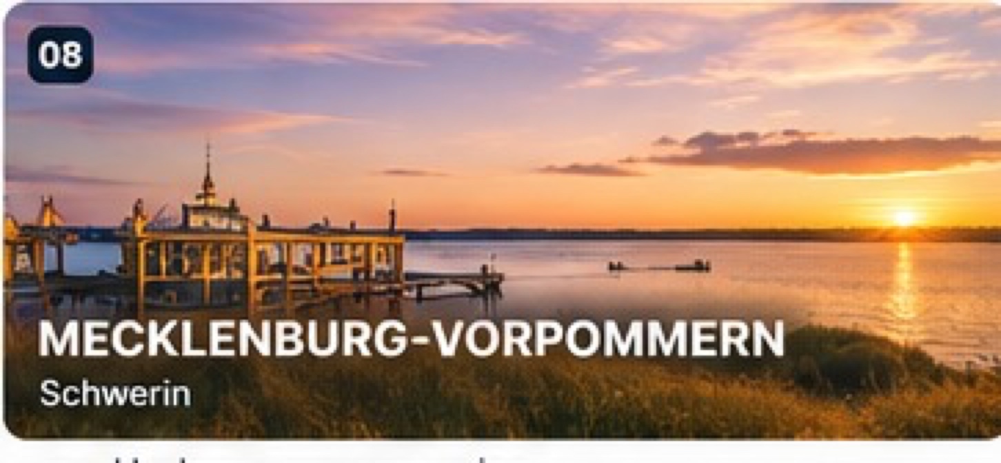 Baltic coast in Mecklenburg-Vorpommern
